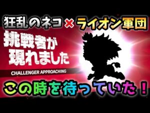 狂乱のネコ　狂乱のネコ vs ライオン軍団にアイツが参戦！　にゃんこ大戦争