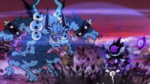 にゃんこ大戦争 破壊神ジャガンドー vs 暗黒の精霊ヤミノワール