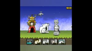 Japan Kawaii Revenge Li'l Homura+Moneko [にゃんこ大戦争 냥코대전쟁 貓咪大戰爭]魔法少女まどかマギカ Puella Magi Madoka Magica(S)