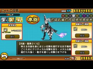 天誅・風隼さくら 本能解放！性能紹介【にゃんこ大戦争】