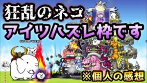 狂乱のネコ vs ウルトラソウルズの結果・・アイツハズレ枠ですwww   にゃんこ大戦争