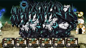 【にゃんこ大戦争】最強すぎる…。黒獣ガルディアン(帝獣ダークガルディン)無限生産に敵無し！？