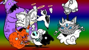 超ネコ祭/超極ネコ祭 新規超激レア - 踊り子イズ/魅惑の舞姫イズ VS 極ムズ降臨ボス五人【にゃんこ大戦争】/The Battle Cats - NEW UBER : Dancer Izu