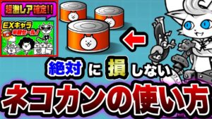 【にゃんこ大戦争】知らなきゃ''損！''絶対''に''損''しないネコカンの使い方を徹底解説！【にゃんこ大戦争初心者】