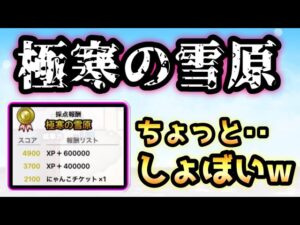 極寒の雪原　報酬ショボいっすよぉ〜w    にゃんこ大戦争　闇討ちの戦い