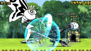 戦国武神バサラーズの超生命体特効 超ダメージ 超激レア - 忍神・服部半蔵 【にゃんこ大戦争】