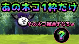 狂乱のトリ　あのネコ1枠で攻略　にゃんこ大戦争