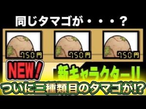 【スマホ版実況】同じタマゴが３つだと！？進化後がまさかのキャラに進化するタマゴをゲットしたので確認していきます！！【にゃんこ大戦争】