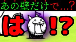 狂乱のネコ　あの壁キャラだけで挑んだ結果ww コンボ別 にゃんこ大戦争