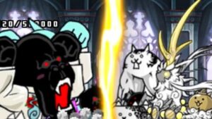 【にゃんこ大戦争】♯01｢悪魔の式場｣ ~みんなで仲良く成仏~ 無課金半速攻