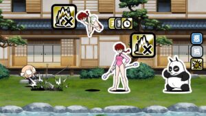 【にゃんこ大戦争 X らんま1/2コラボ】 新規ガチャキャラクター！早乙女玄馬/早乙女らんま（レオタード）/早乙女らんま（チアガール）