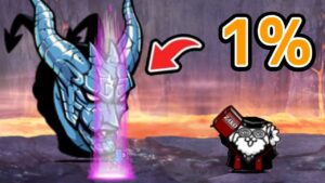 攻撃力1%のサタンカーメン8号(羅生門)【にゃんこ大戦争】