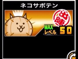 【にゃんこ大戦争】※固定コメントに訂正あり　卵の中でもかなり強いが進化難易度も激高　ネコサボテンのトリセツ　#599