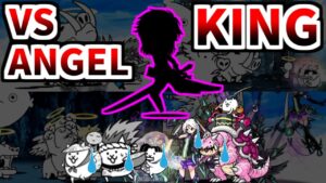 チート級に強いこのキャラに勝てるにゃんこっているの？ (VS 天使No.1)　【にゃんこ大戦争】