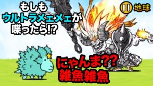 もしウルトラメェメェが喋ったらどうなる...　にゃんこ大戦争