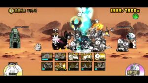 アシビニ砂漠 酷暑砂丘 エリア10 初見【にゃんこ大戦争】