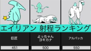 射程が”長い”エイリアンの敵キャラランキングTop20 【にゃんこ大戦争】