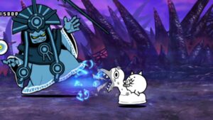 【にゃんこ大戦争】 女王の発掘調査 3 補償EX : 悪のタマゴ:N004 進化! ネコスーパーカー [超翼獣ピヨルーツ]