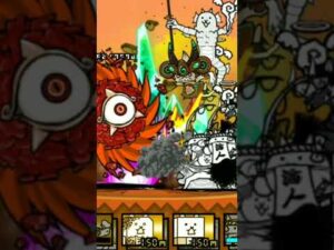 【にゃんこ大戦争】サイクロンにしては弱いなー #shorts