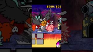 【にゃんこ大戦争】ネコ奥様❣️敵のハロウィンパレード🎃に渾身の一撃を喰らわす😙