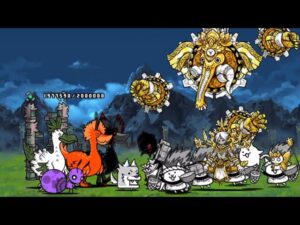 進化の虹獣石 天災の七光り ノーアイテム攻略 【にゃんこ大戦争】