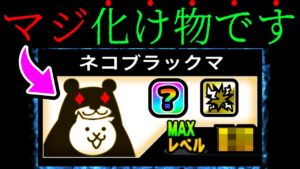 全敵に極ダメージ！？ついにネコブラックマが完全体になりました　にゃんこ大戦争