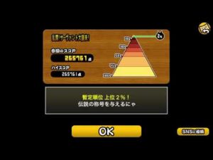 【にゃんこ大戦争】道場2％をとる瞬間‼️