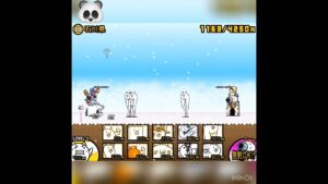 #にゃんこ大戦争  34日目雪が綺麗だなー #shorts