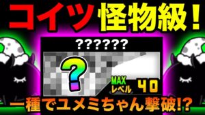 夜は短し夢みよ乙女 第一形態のキャラで、一種攻略したら化け物すぎたw　にゃんこ大戦争 バクダン娘・激ムズ