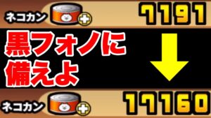 【実況にゃんこ大戦争】黒フォノに備えよ！ネコカンを大量にGET