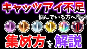 【にゃんこ大戦争】キャッツアイ不足のあなたへ！キャッツアイの効率的な集め方を解説【The Battle Cats】