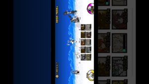 【 にゃんこ大戦争 】伝説レアでチャレンジ vs 断罪天使クオリネル降臨 ネコ補完計画編　#shorts