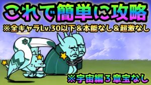 あなた疲れてるのよ   これで簡単に攻略出来ます！　全キャラLv.30以下＆本能なし＆超激なし　  にゃんこ大戦争