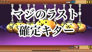 【にゃんこ大戦争】極ネコ祭ラストにサブ垢でガチャった結果確定キター