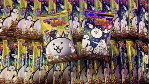 もう売られていたにゃんこ大戦争ウエハース＋5を２ＢＯＸ開封したらエグいシークレットが降臨した！？？？