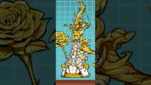 魔性の女A(アフロディーテ)#にゃんこ大戦争 #イラスト #にゃんこ