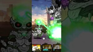 土偶戦士ドグ丸をラスヴォースで破壊 #にゃんこ大戦争