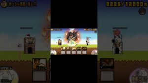 赤と青の光 #にゃんこ大戦争